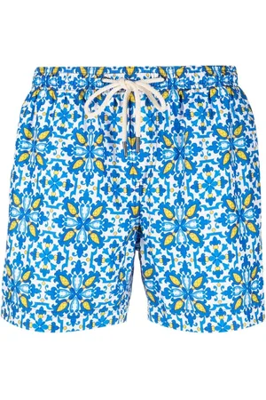 PENINSULA SWIMWEAR Short de bain à imprimé géométrique