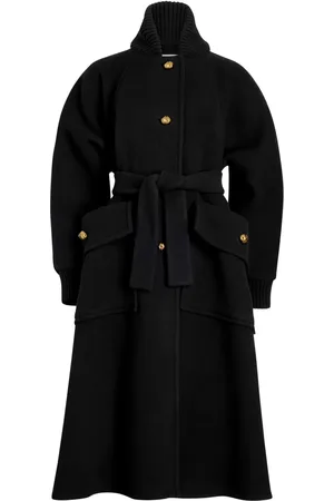 Patou Manteau à taille nouée