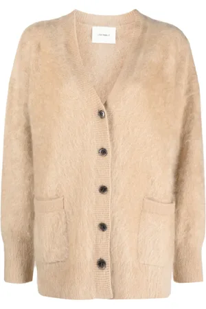 Lisa Yang Cardigan The Malena en cachemire à effet brossé