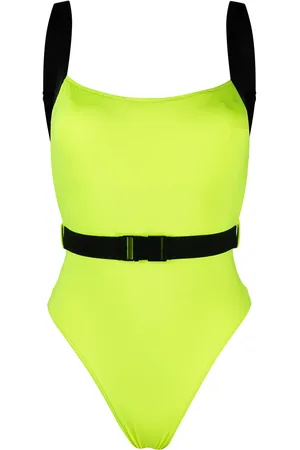 Noire Swimwear Maillot de bain à modèle bicolore
