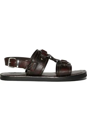 Dsquared2 Sandales en cuir à détails de clous