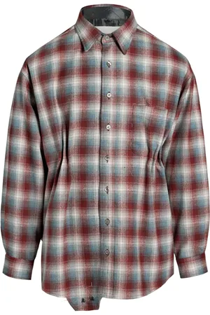 Maison Margiela X Pendleton combishort à carreaux