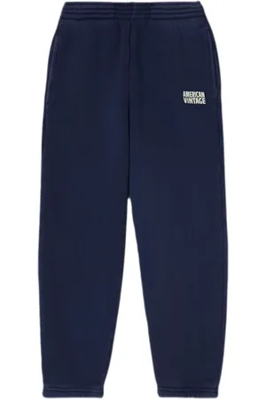 American Vintage Pantalon de jogging à logo imprimé