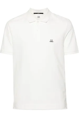 C.P. Company Polo à logo appliqué