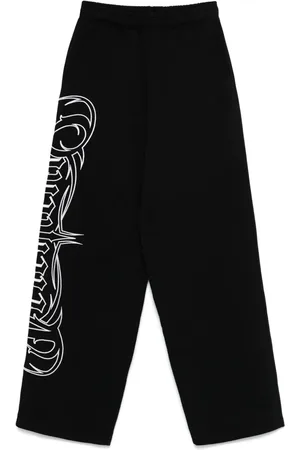 Vetements Pantalon à logo brodé