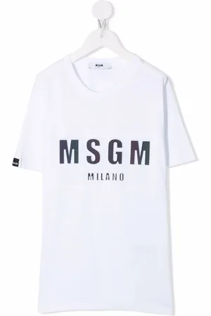 Msgm T-shirt à logo imprimé