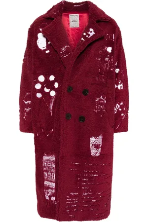 KIDSUPER STUDIOS Manteau croisé à broderies