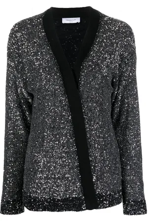 Fabiana Filippi Cardigan à sequins brodés