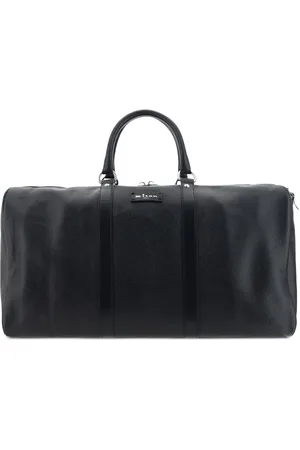 Kiton Valise en cuir à fermeture zippée