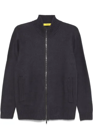 DRUMOHR Cardigan en laine à fermeture zippée