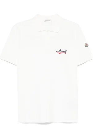 Moncler Polo à patch logo