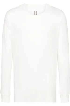 Rick Owens T-shirt en coton à manches longues