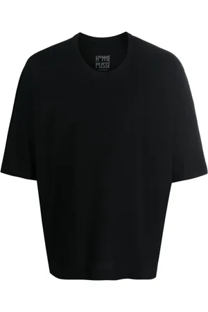 Issey Miyake T-shirt en coton à manches courtes