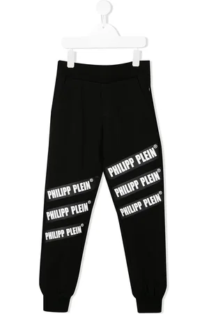 Philipp Plein Pantalon de jogging à logo contrastant
