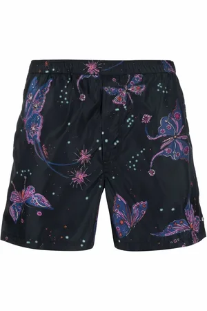 VALENTINO GARAVANI Short de bain à imprimé papillons