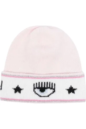 Chiara Ferragni Bonnet en maille à motif Eyelike