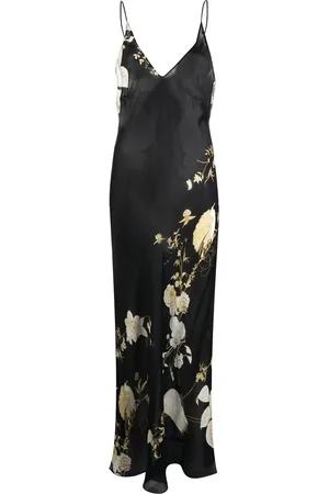 CARINE GILSON Robe-nuisette longue à fleurs