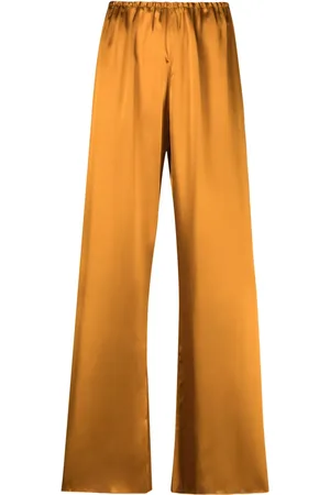 FORTE FORTE Pantalon ample à fini satiné