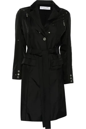 Dior Trench à taille ceinturée (années 2000)