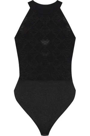 Balmain Body à motif géométrique en jacquard