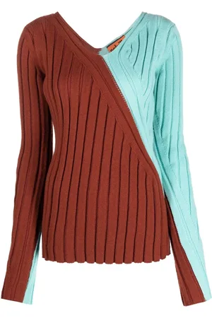 Colville Pull Twisted Rib à design colour block