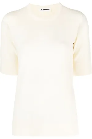 Jil Sander T-shirt en maille à encolure ronde