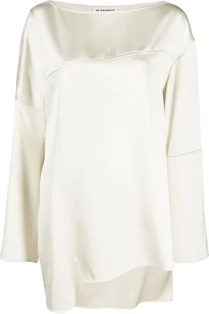 Jil Sander Blouse à détails de coutures