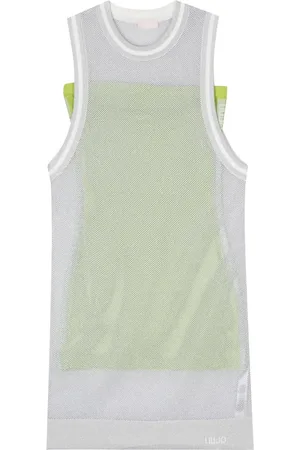 Liu Jo Robe courte à logo en jacquard