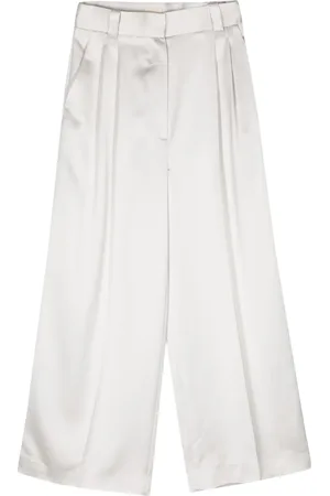 Khaite Pantalon Simone en laine vierge