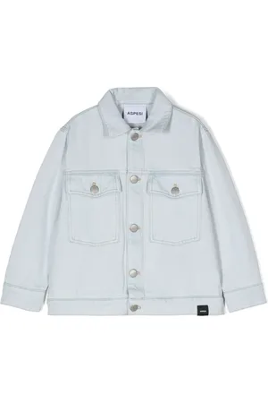 Aspesi Veste en jean à boutonnière