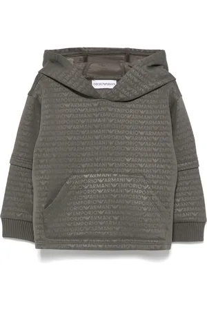 Emporio Armani Hoodie à patch logo
