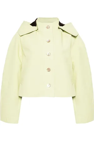 ULLA JOHNSON Veste crop à capuche