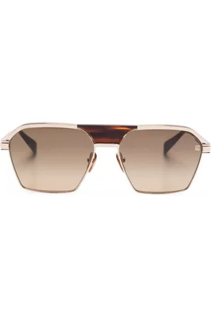 Balmain Lunettes de soleil à monture pilote