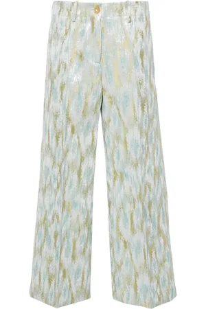 ERIKA CAVALLINI Pantalon ample à coupe courte