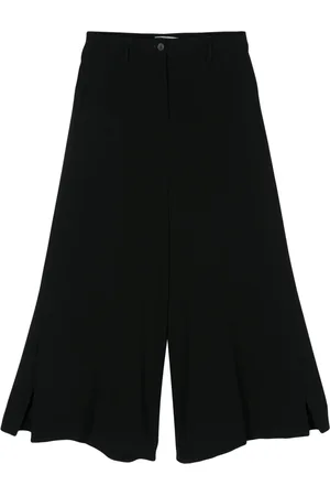 ALBERTO BIANI Pantalon palazzo à coupe crop