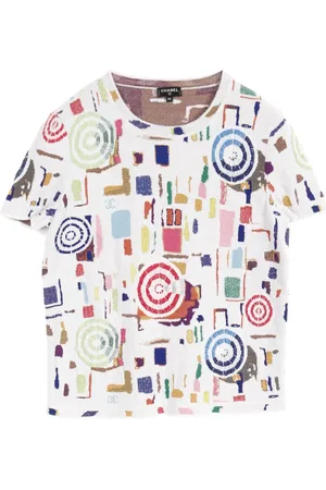 CHANEL T-shirt Cocomark (années 1986-1988)