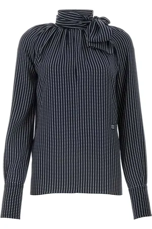 Givenchy Blouse en soie à imprimé graphique
