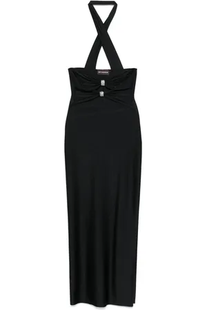 MVP Wardrobe Robe mi-longue à découpe avant