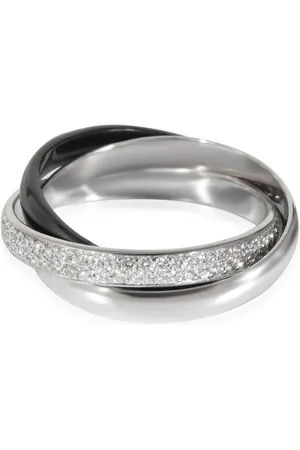 Cartier Bague Trinity en or 18ct sertie de diamants pre-owned