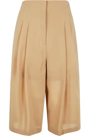 Serafini Short à détail plissés