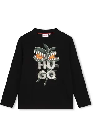 HUGO BOSS T-shirt en coton à logo imprimé