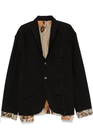 CHIAHUNG SU Blazer à design patchwork