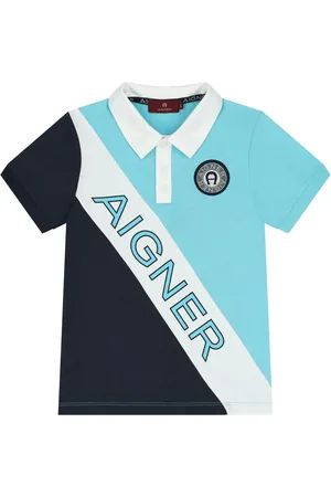 Aigner Polo à logo imprimé
