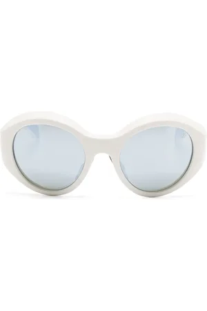 Moncler Lunettes de soleil à monture ronde