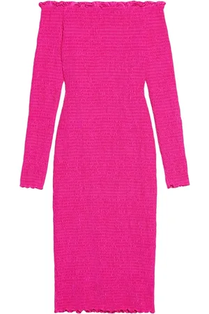 Balenciaga Robe mi-longue à épaules dénudées