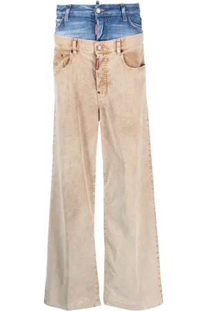 Dsquared2 Jean ample Twin Pack à design superposé