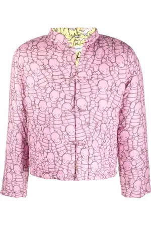 Comme des Garçons X KAWS veste matelassée réversible