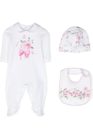 MONNALISA Trousseau de naissance en coton à fleurs