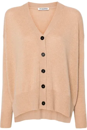Jil Sander Cardigan à épaules descendues