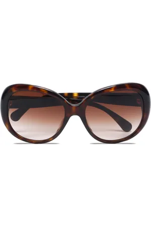 CHANEL Lunettes de soleil à logo CC